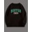 BOSTON EST 1997 Print, Sweatshirt With Long Sleeves, Men's Creative Slightly Flex Crew Neck Pullover For Spring Fall And Winter
