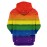 New Popular LGBT Rainbow Flag Pattern Print，Men's Long Sleeve Hoodies Street Casual Sports And Fashionable With Kangaroo Pocket Sweatshirt, Suitable For Outdoor Sports，For Autumn And Sp
